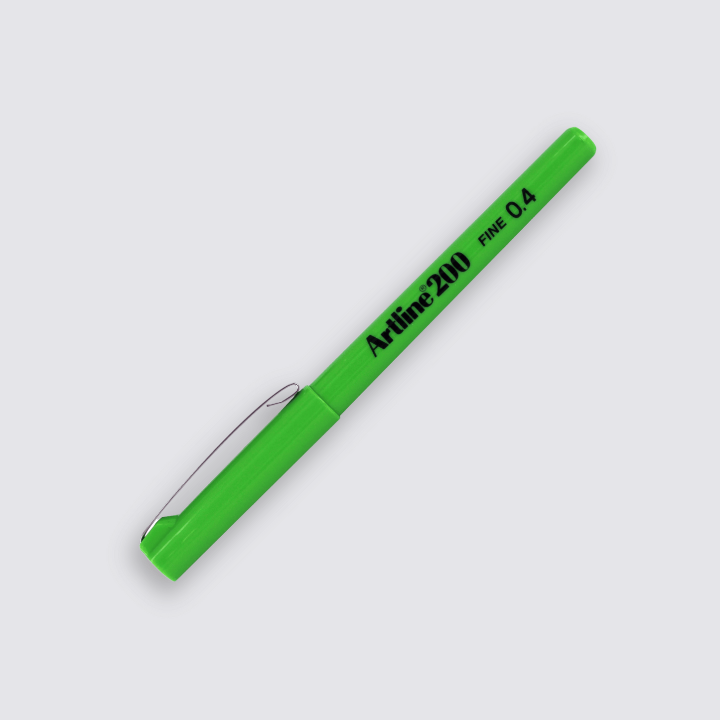light green fine line pen