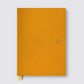 Yellow Hardback Cloth Bound Notebook