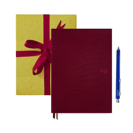 Notebook and Primo Pen Duo - Mulberry