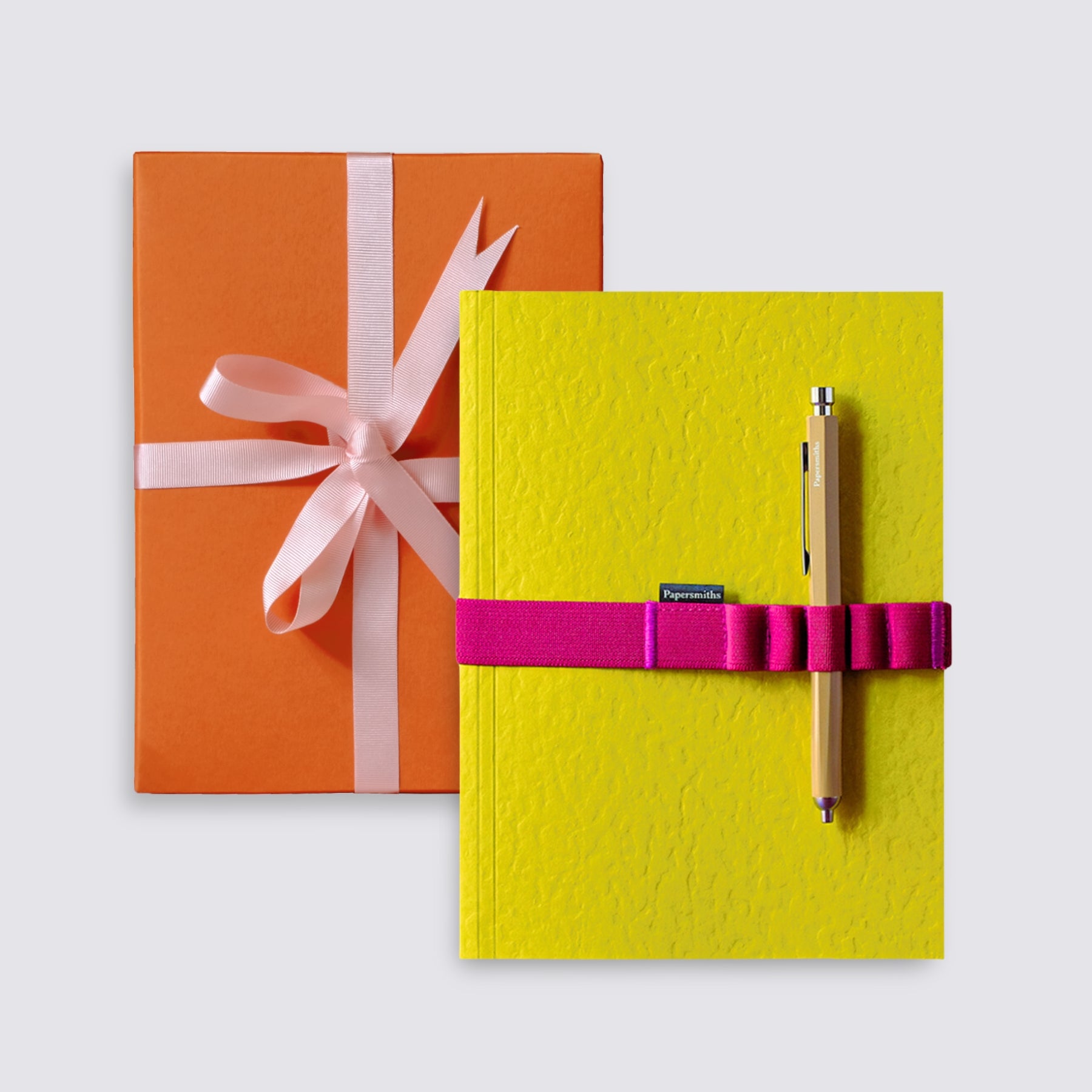 Yellow and Pink Stationery Gift Set