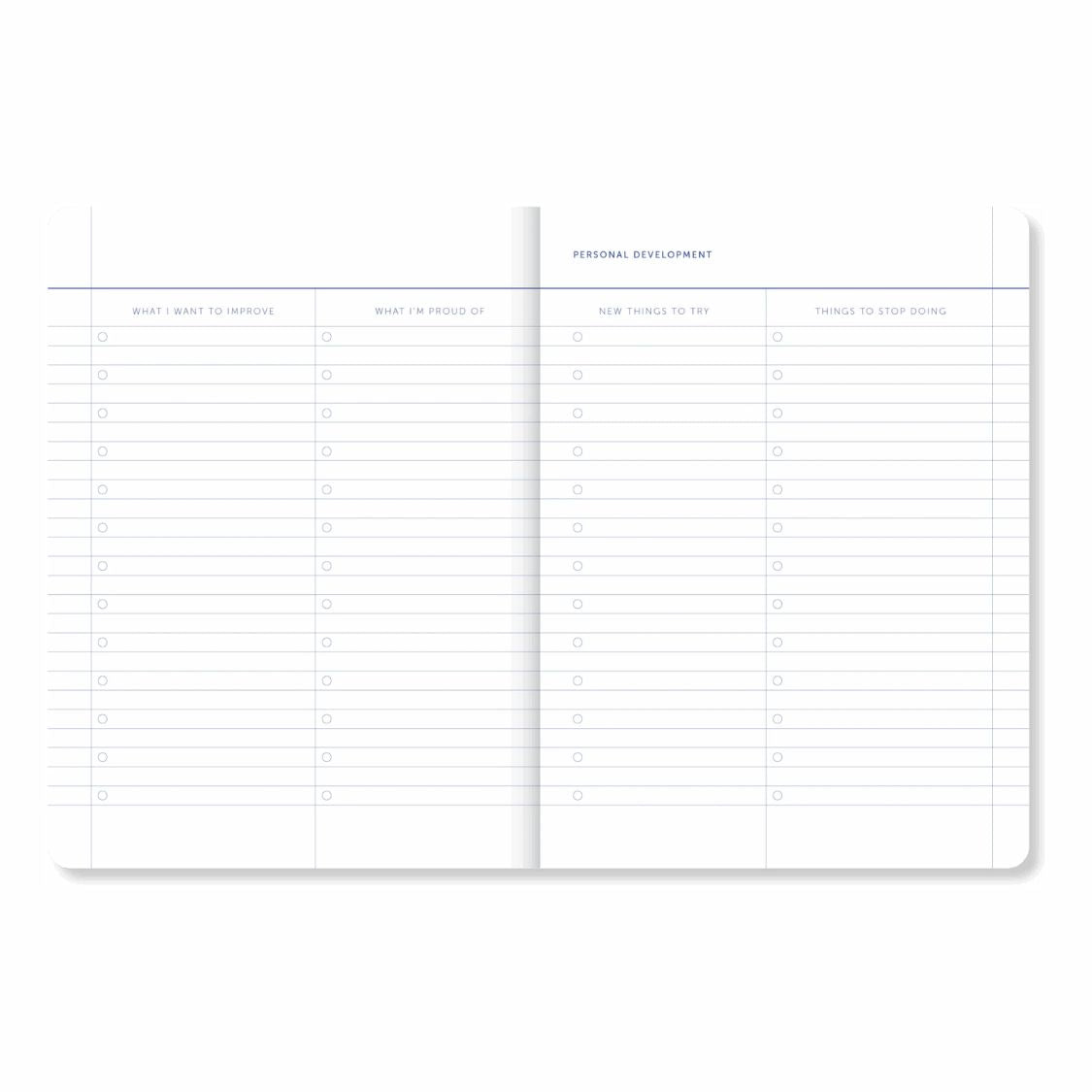 2026-2027 Academic Diary - A5 / Blue Bordeaux