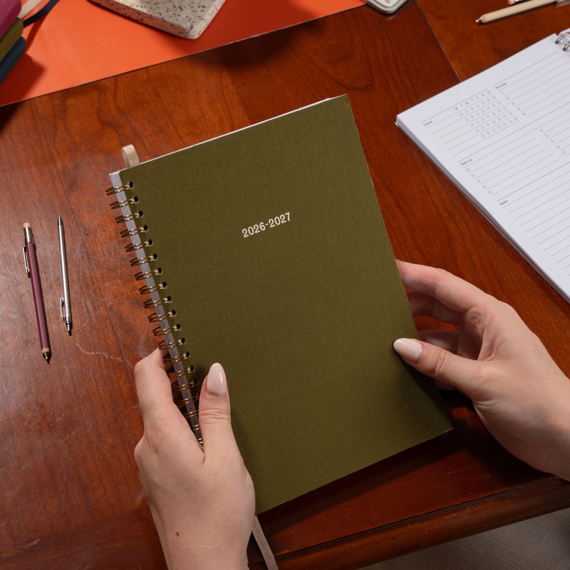 2026-2027 Academic Diary - Myrtle Green
