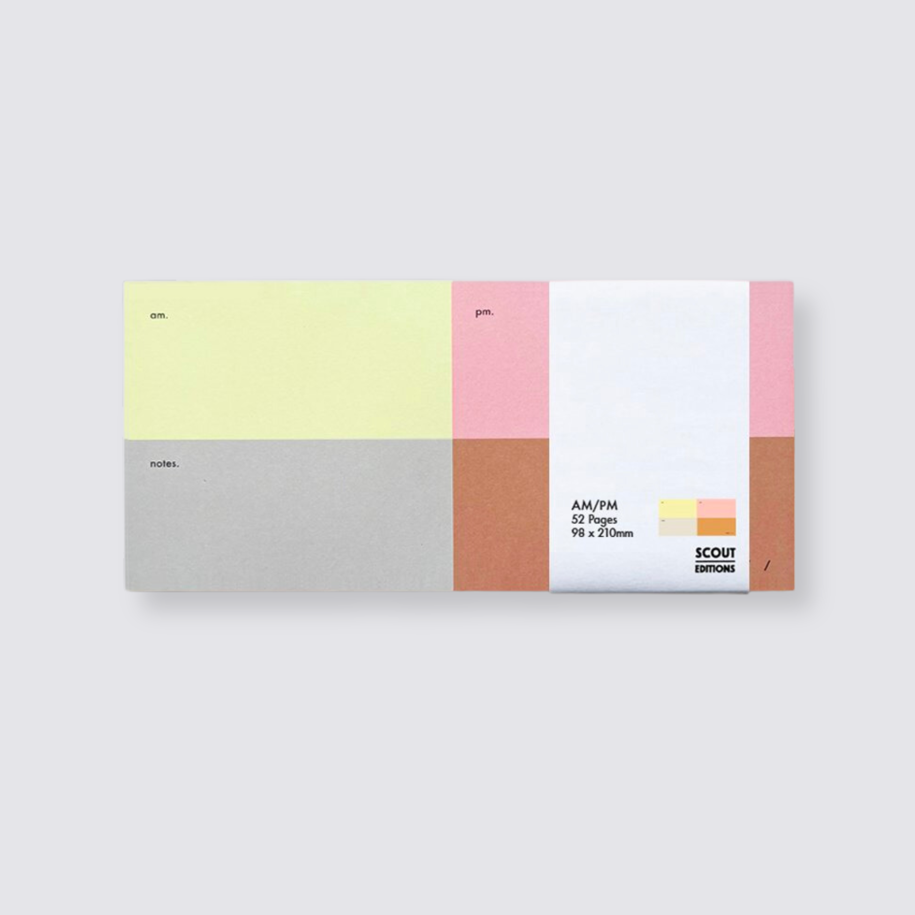 AM PM planner block