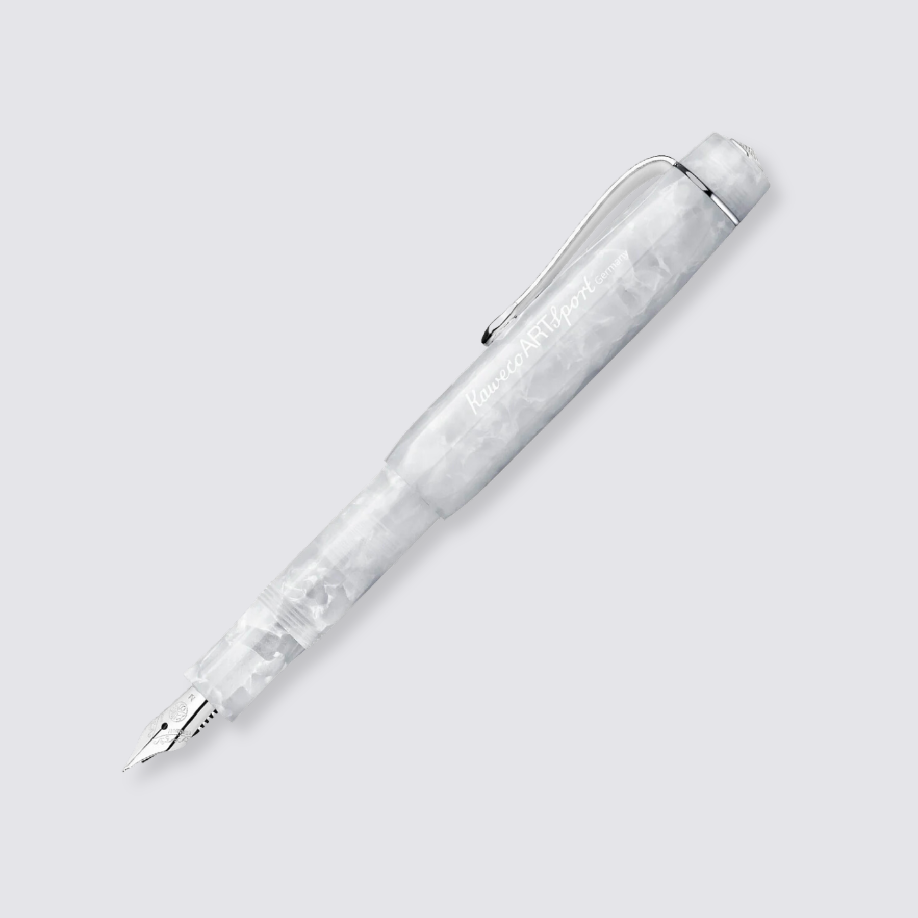 kaweco sport fountain pen mineral white