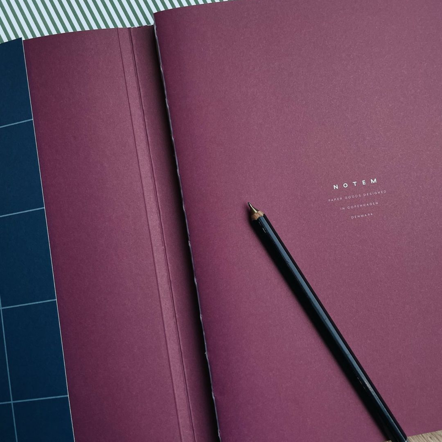 Burgundy Paper Notebook