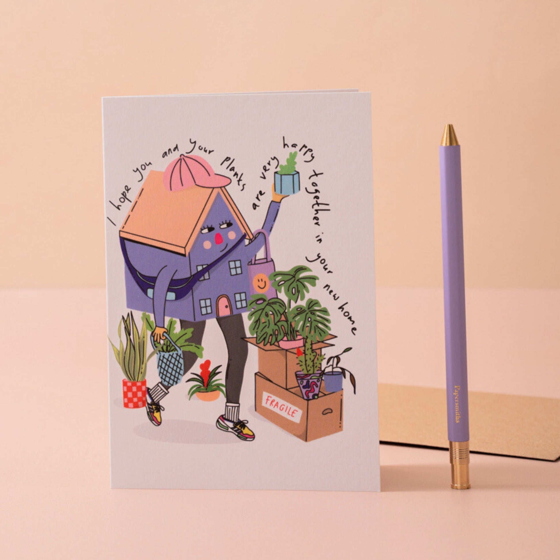 New Home Greeting Card