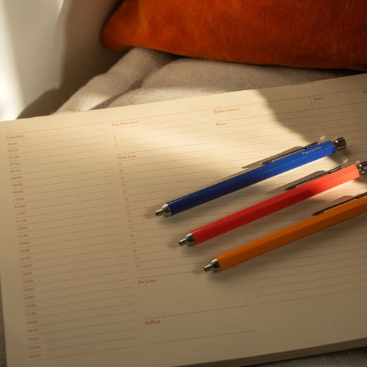 Daily Desktop Planner Pad - Butter Yellow