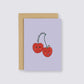 Cute Cherries Engagement Card