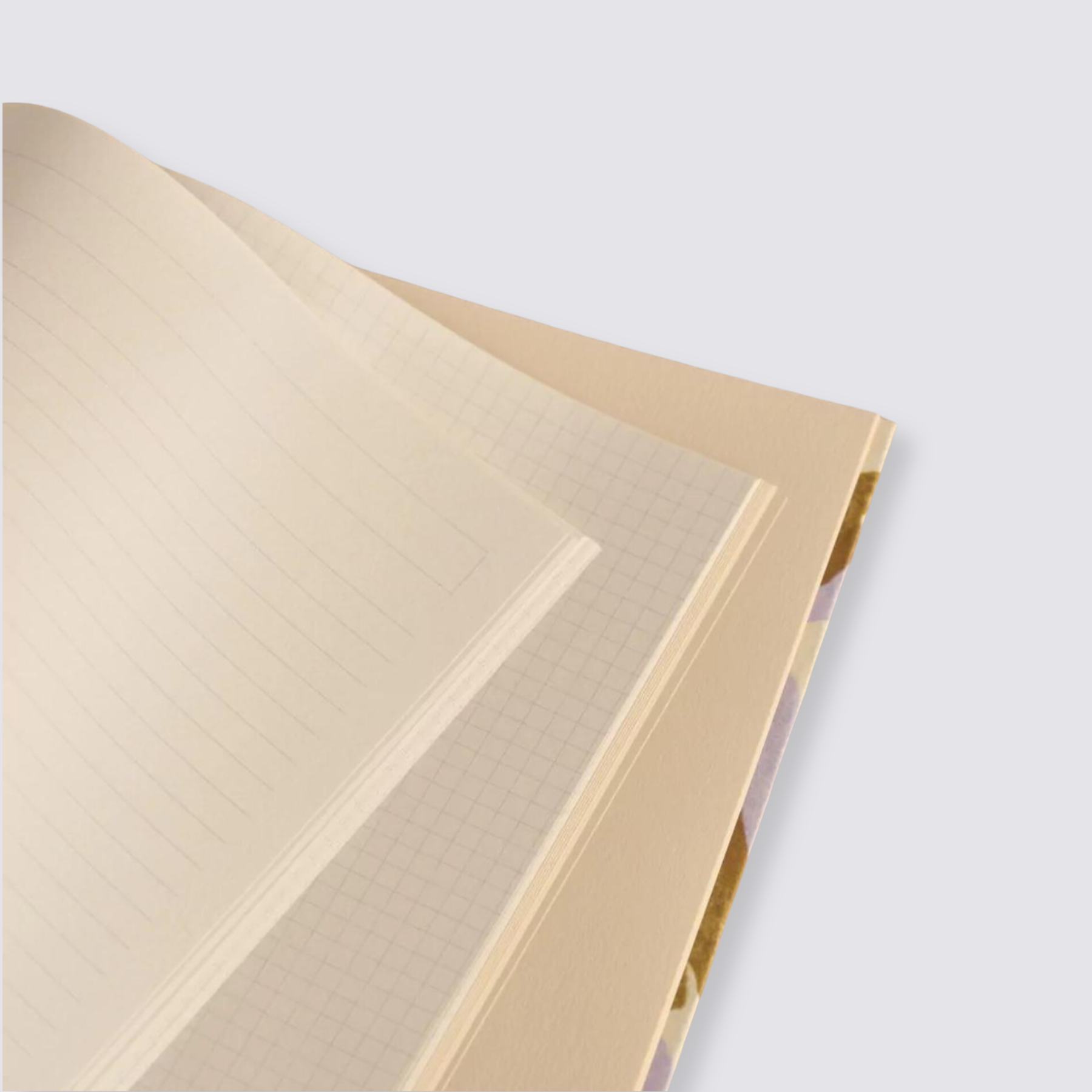 notebook with different paper types