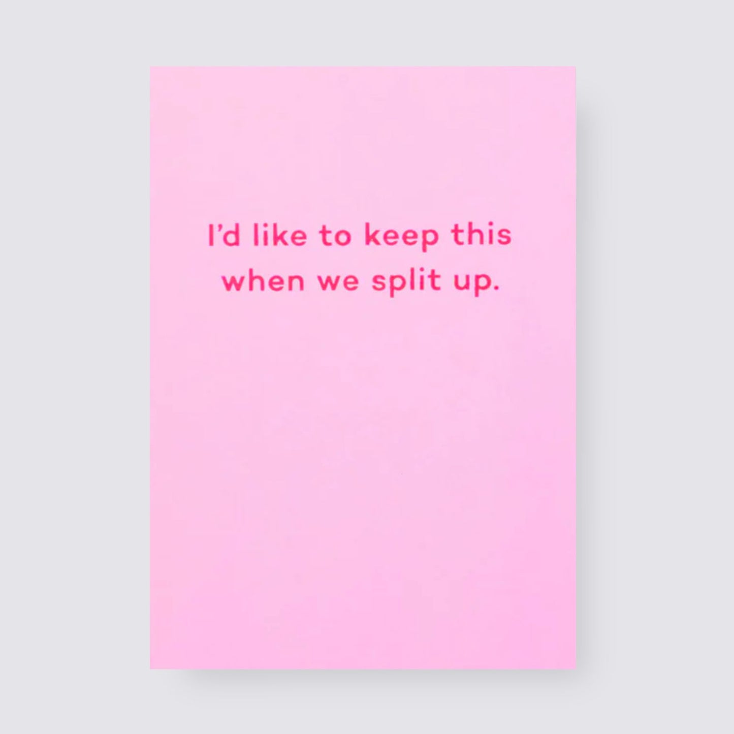 Funny valentine's card