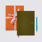 Myrtle Green Notebook & Primo Pen Duo - Gel