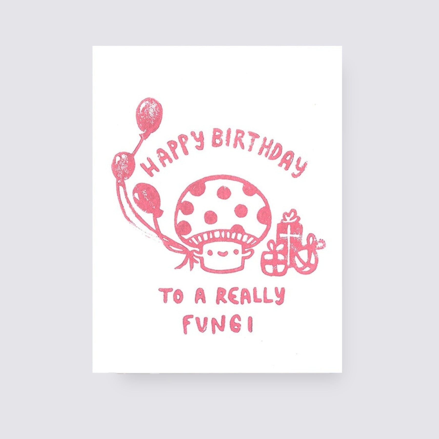 Funghi Birthday card
