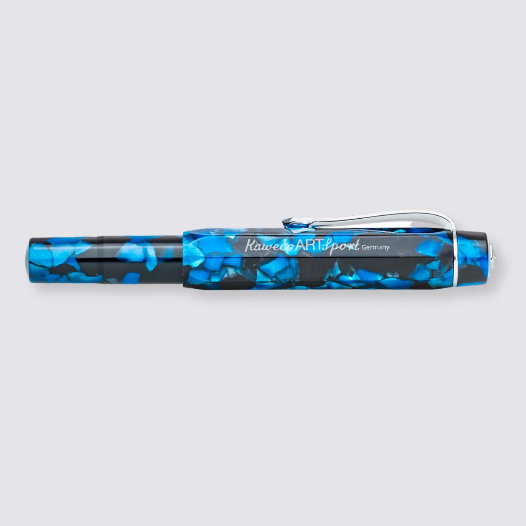 art sport kaweco pebble blue fountain pen