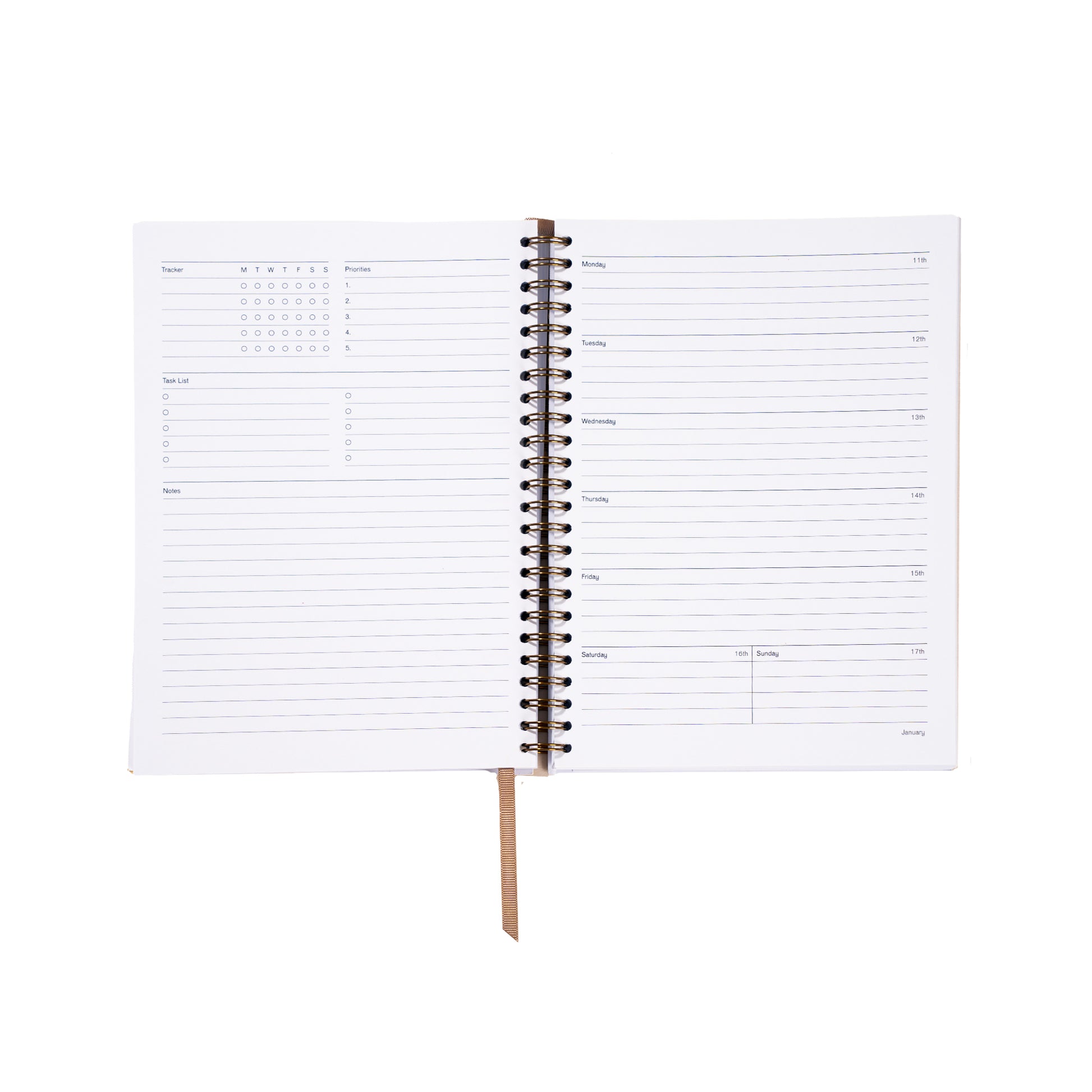 2026-2027 Academic Diary - Mulberry Red