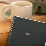 2026 Wirebound Weekly Diary - Lunar Blue