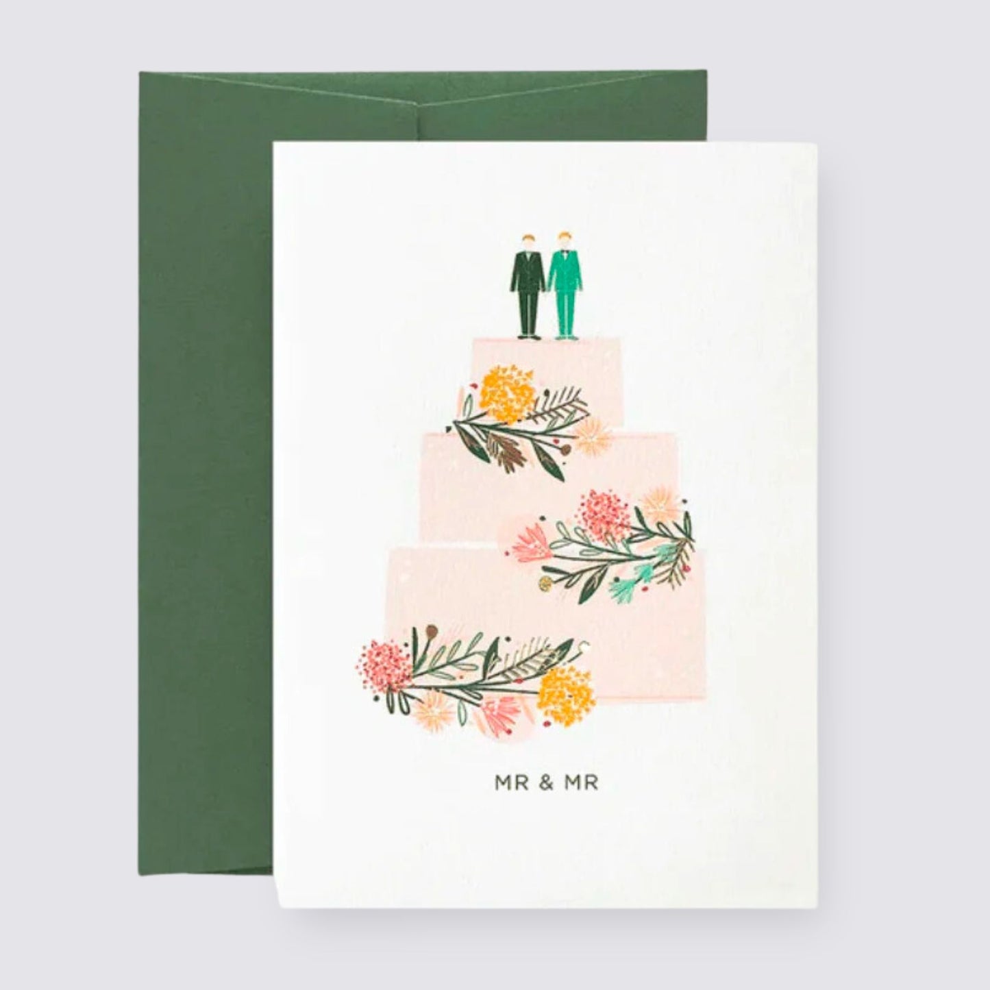 Mr and Mrs wedding Card