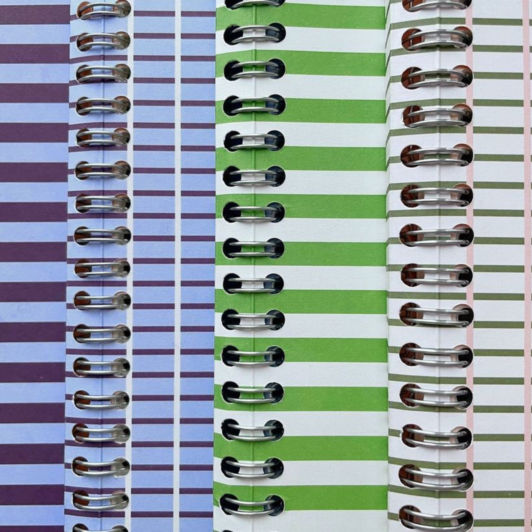 Nela Notebook in Ruled - Large / Green