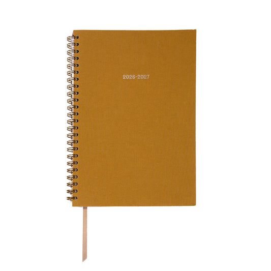 2026-2027 Academic Diary - Ochre Yellow