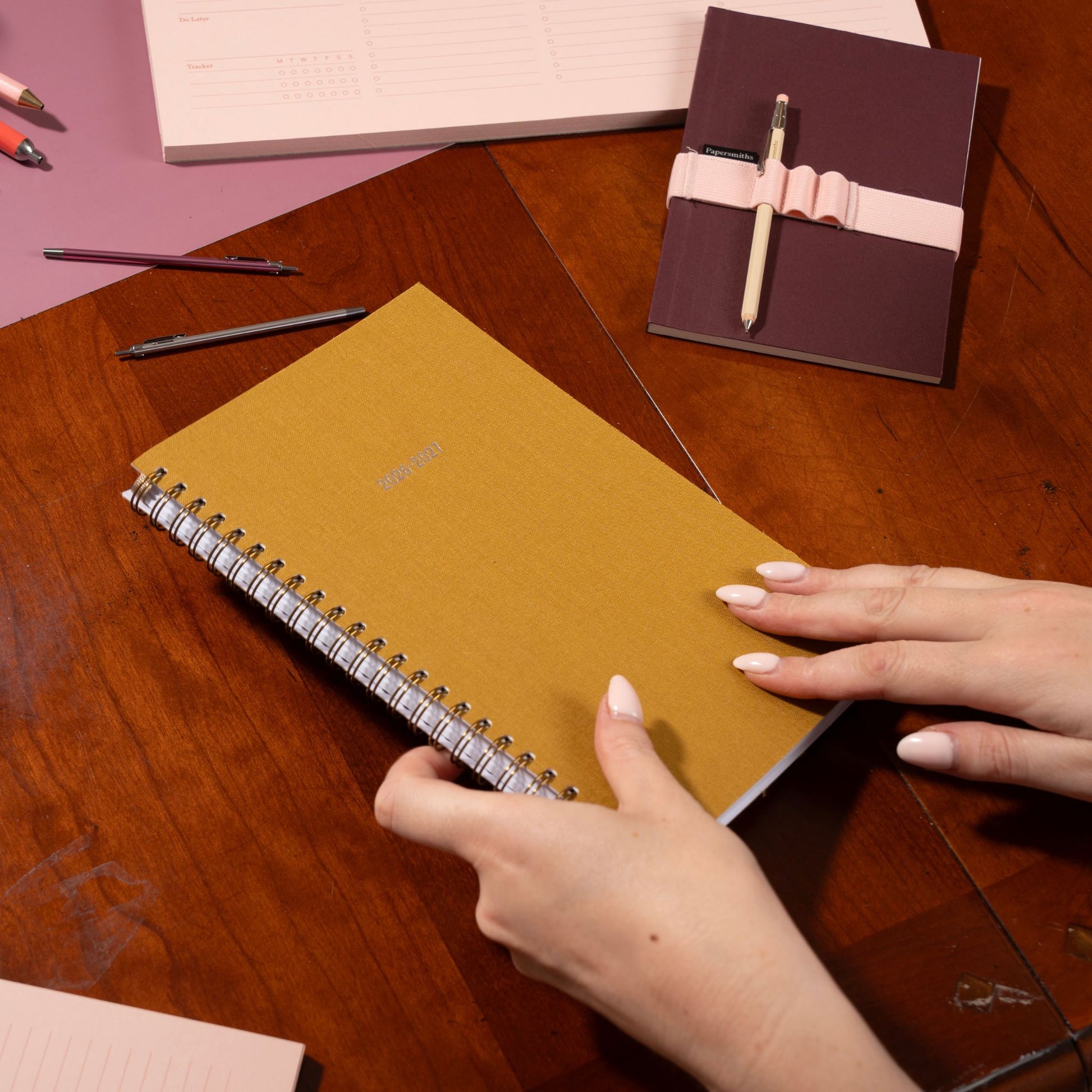 2026-2027 Academic Diary - Ochre Yellow