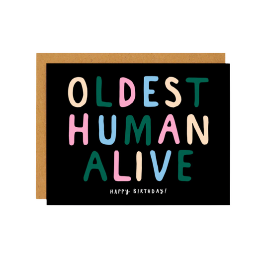 Oldest Human Alive Card