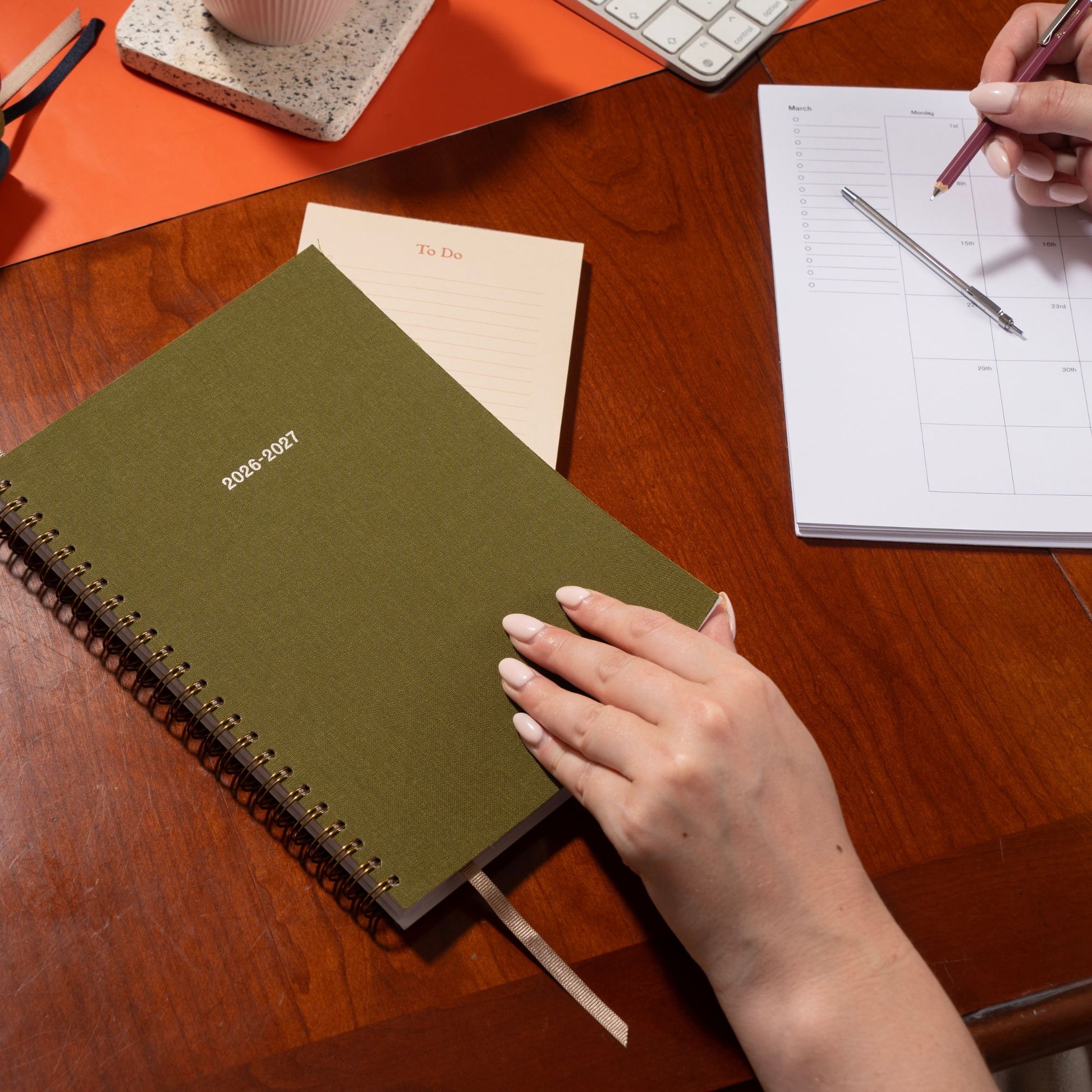 2026-2027 Academic Diary - Myrtle Green