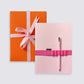 High quality pink gift set