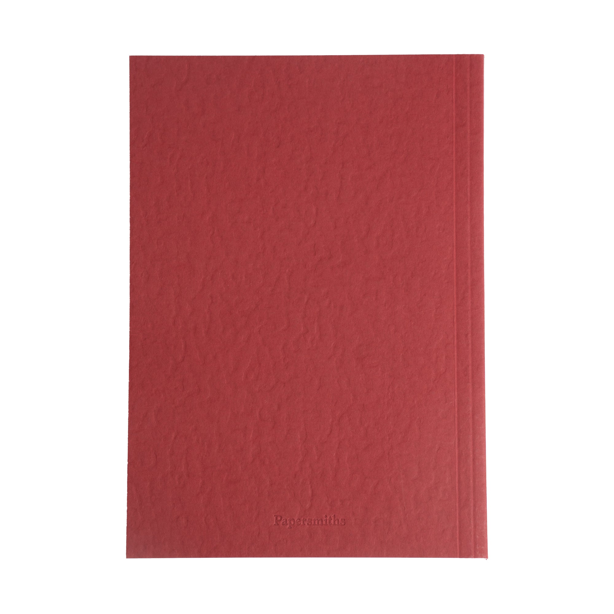 back of notebook