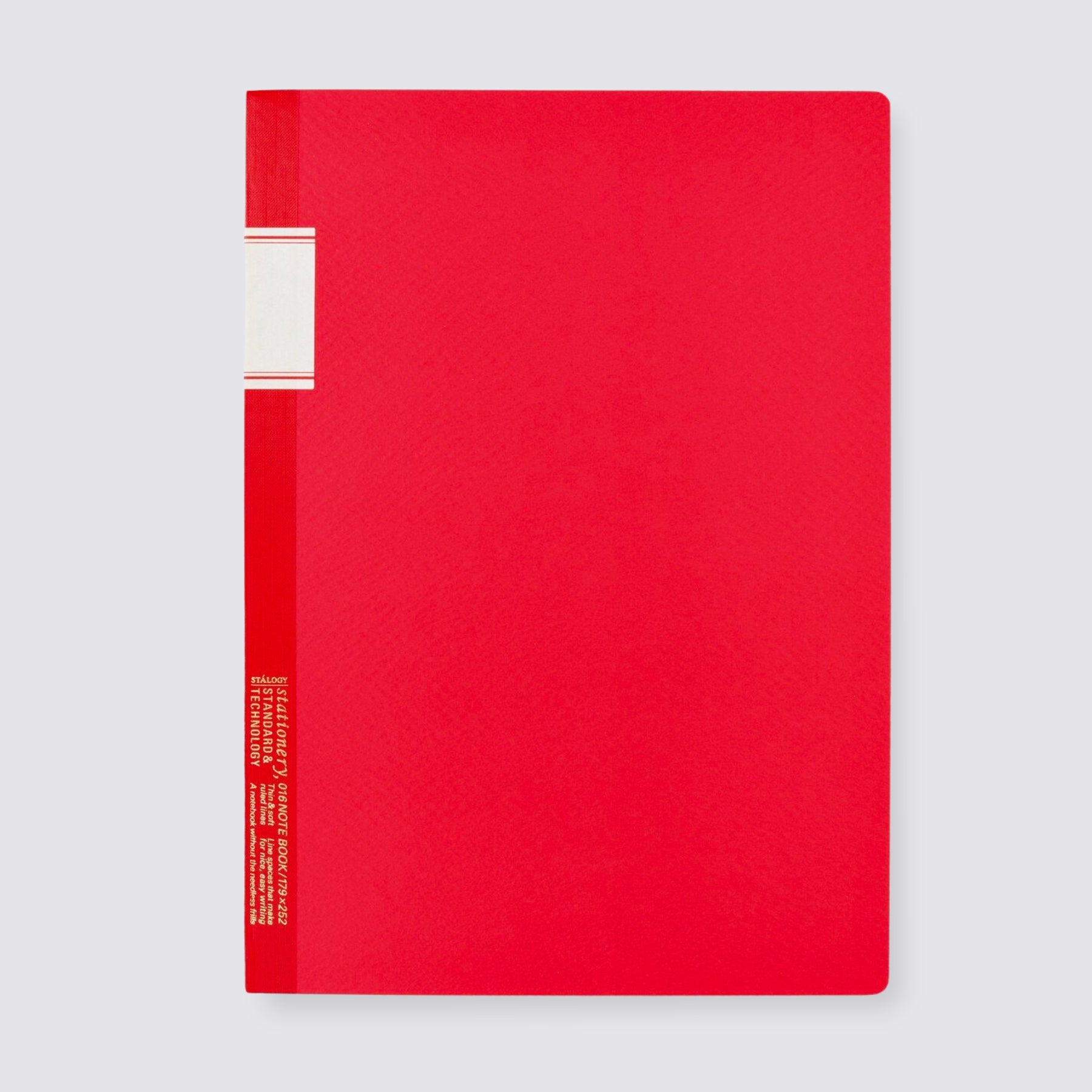Stalogy Vintage Notebook in Red