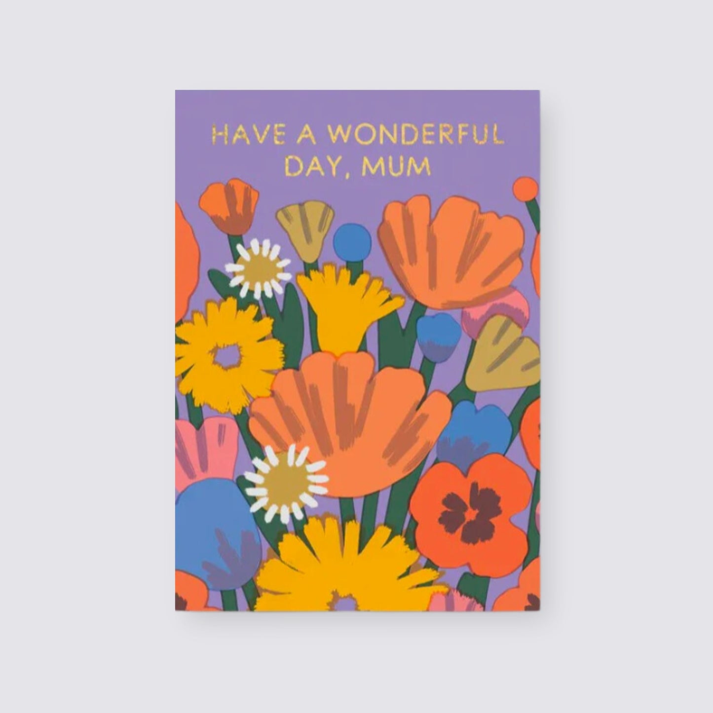 Wonderful Mum Floral Card