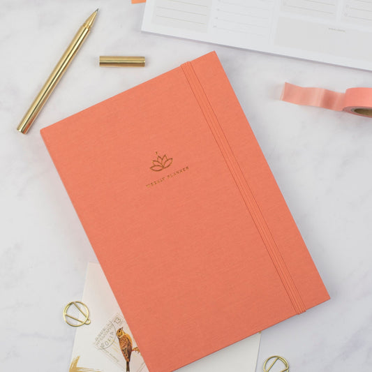 Undated Weekly Planner - Coral