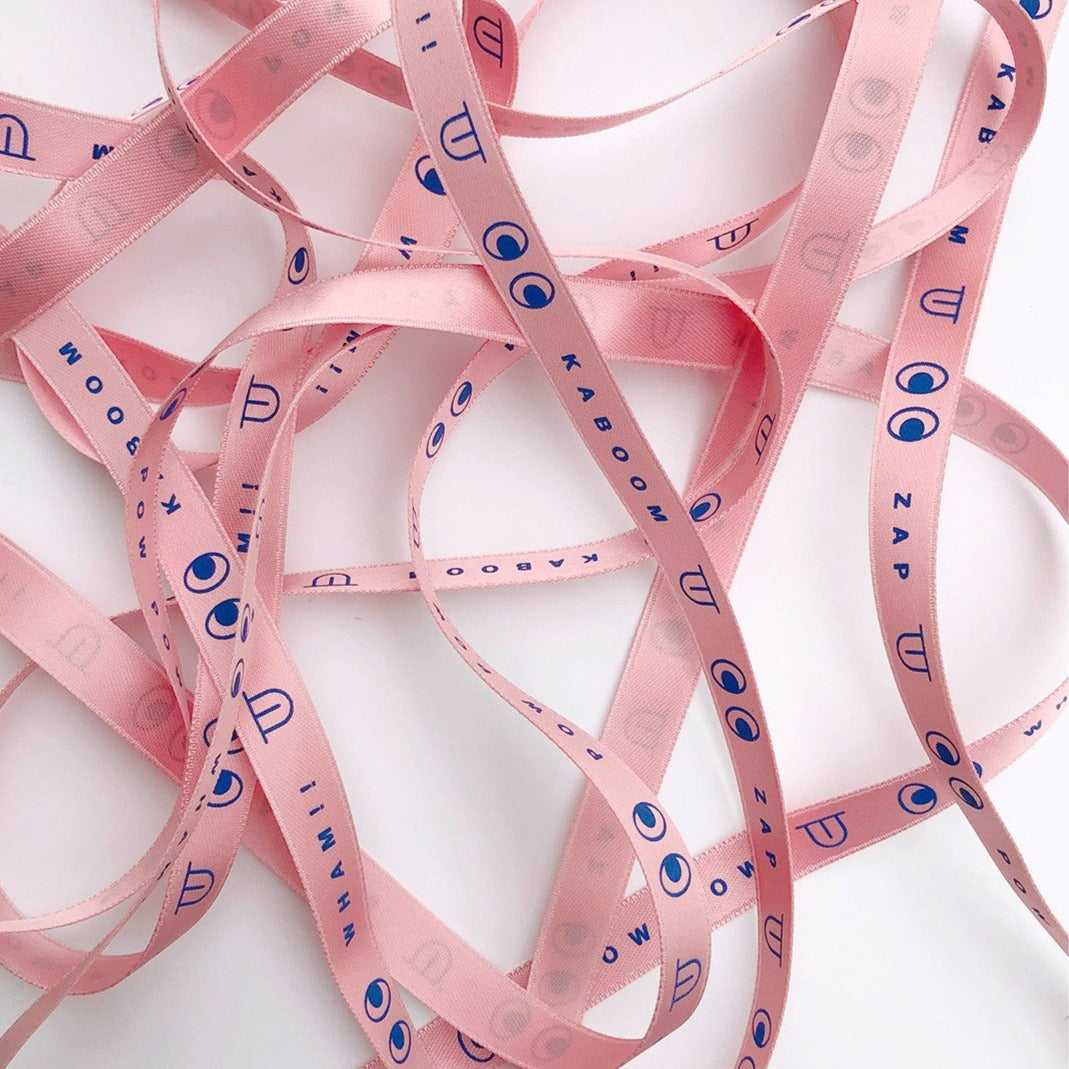 Pink Graphic Ribbon