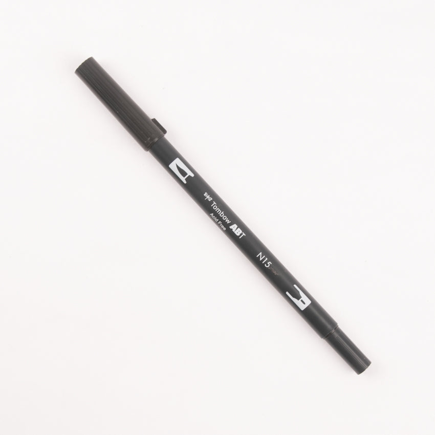 Dual Brush Pen Black