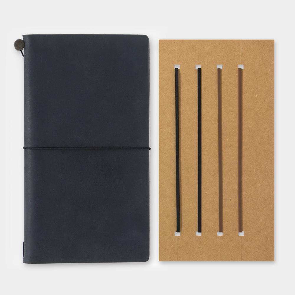 Leather Notebook - Connecting Bands