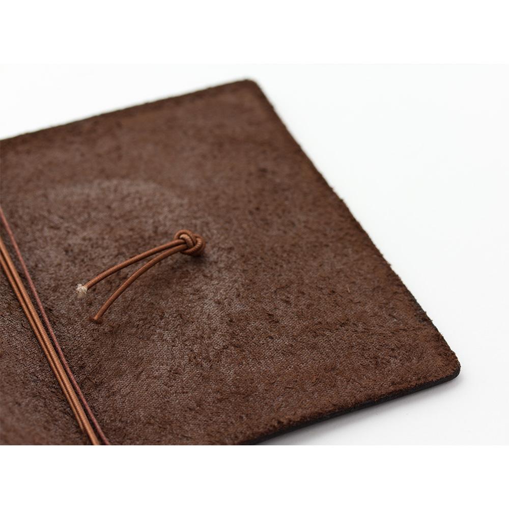 Leather Passport Notebook - Brown