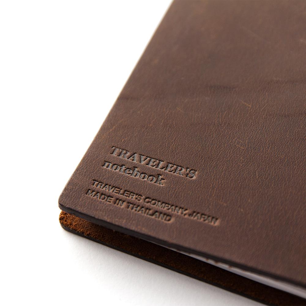 Leather Passport Notebook - Brown