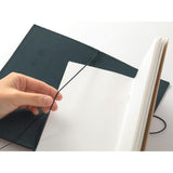 Leather Notebook - Blue