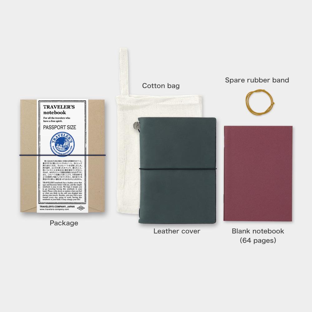 Leather Passport Style Notebook