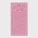 Pink To Do List Notepad