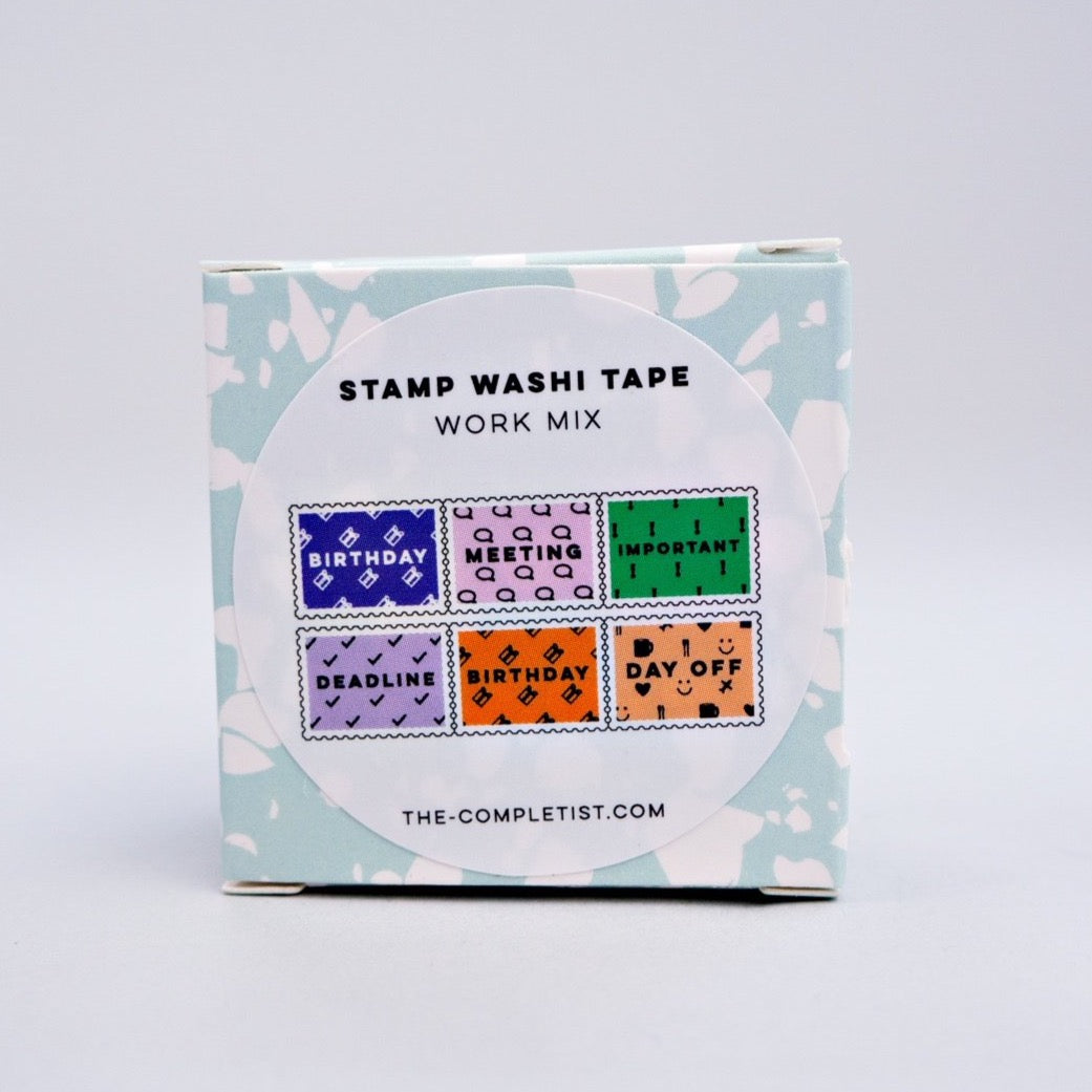 Washi Stamp - Work Mix