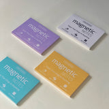 Erasable Magnetic Notes 
