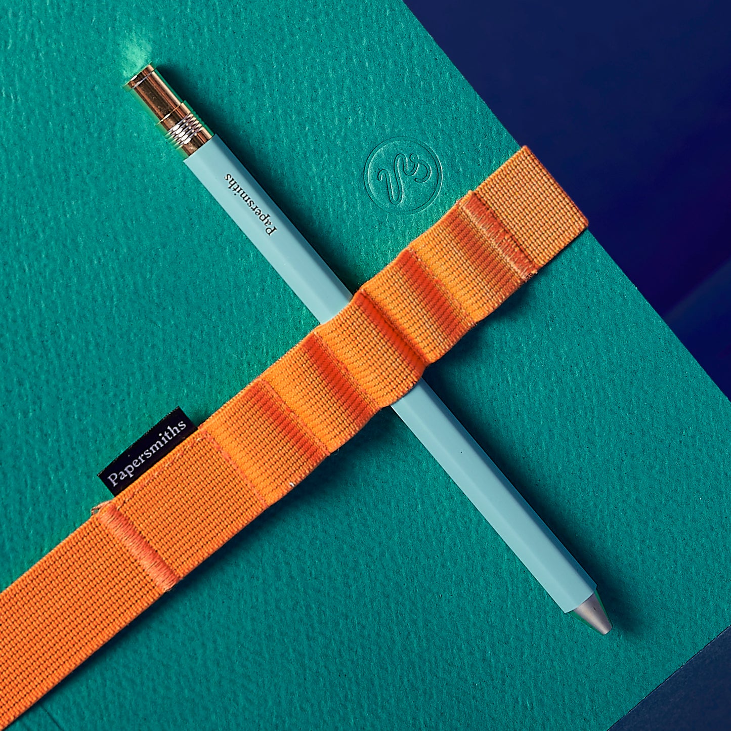 A6 Notebook Band - Mandarin orange