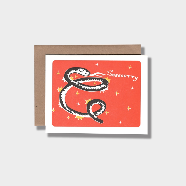Sssssorry – Papersmiths