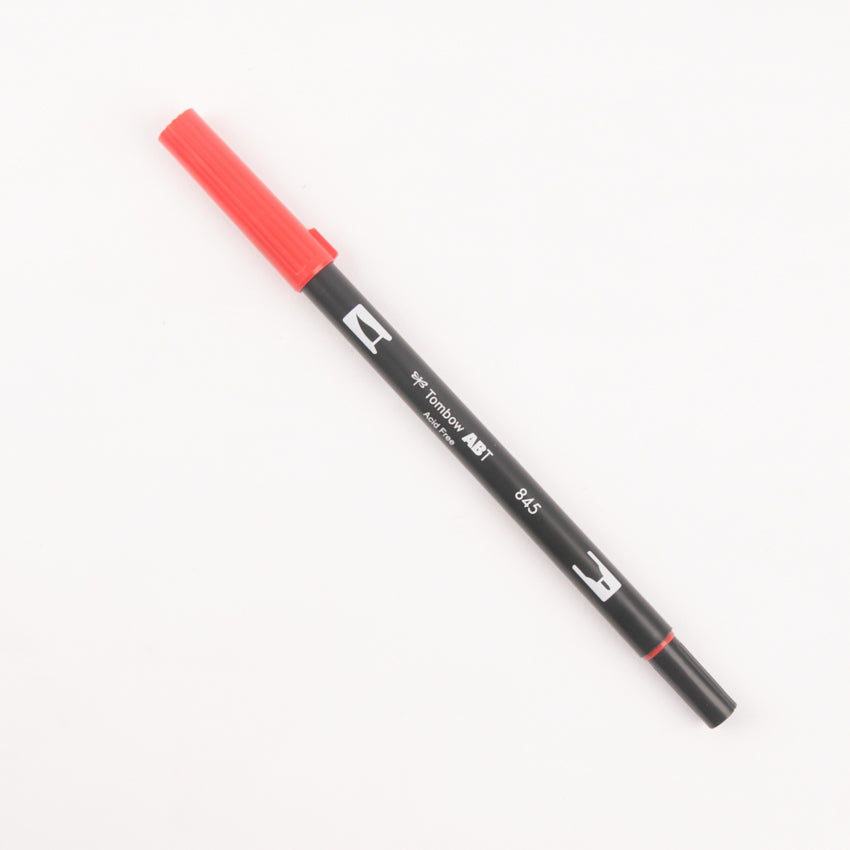 Dual Brush Pen Red