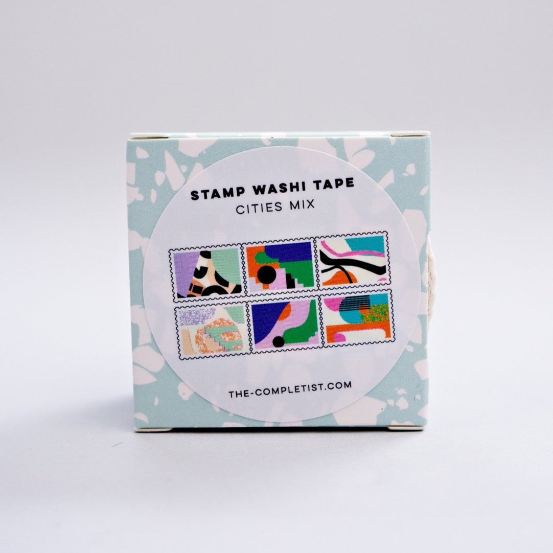 Washi Stamp - Cities Mix