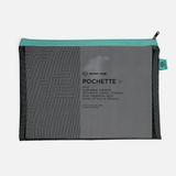 Mesh A4 Pencil Case in Black