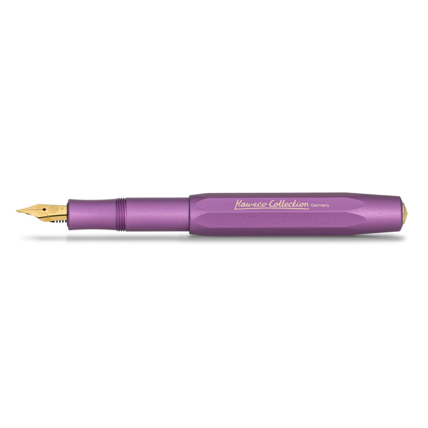 Aluminium Collection Fountain Pen - Vibrant Violet / Medium