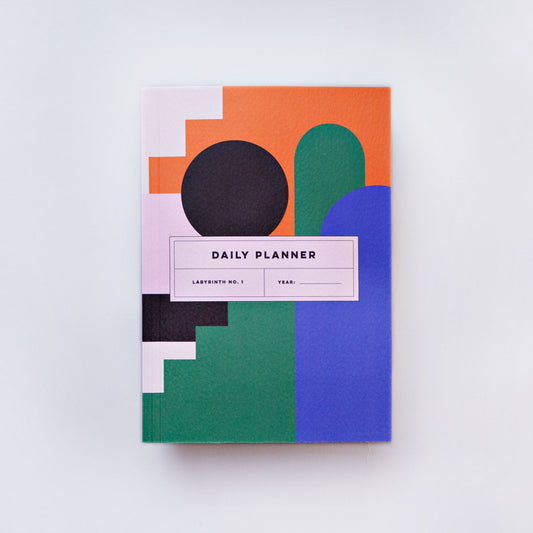 The Daily Planner Undated Abstract Print