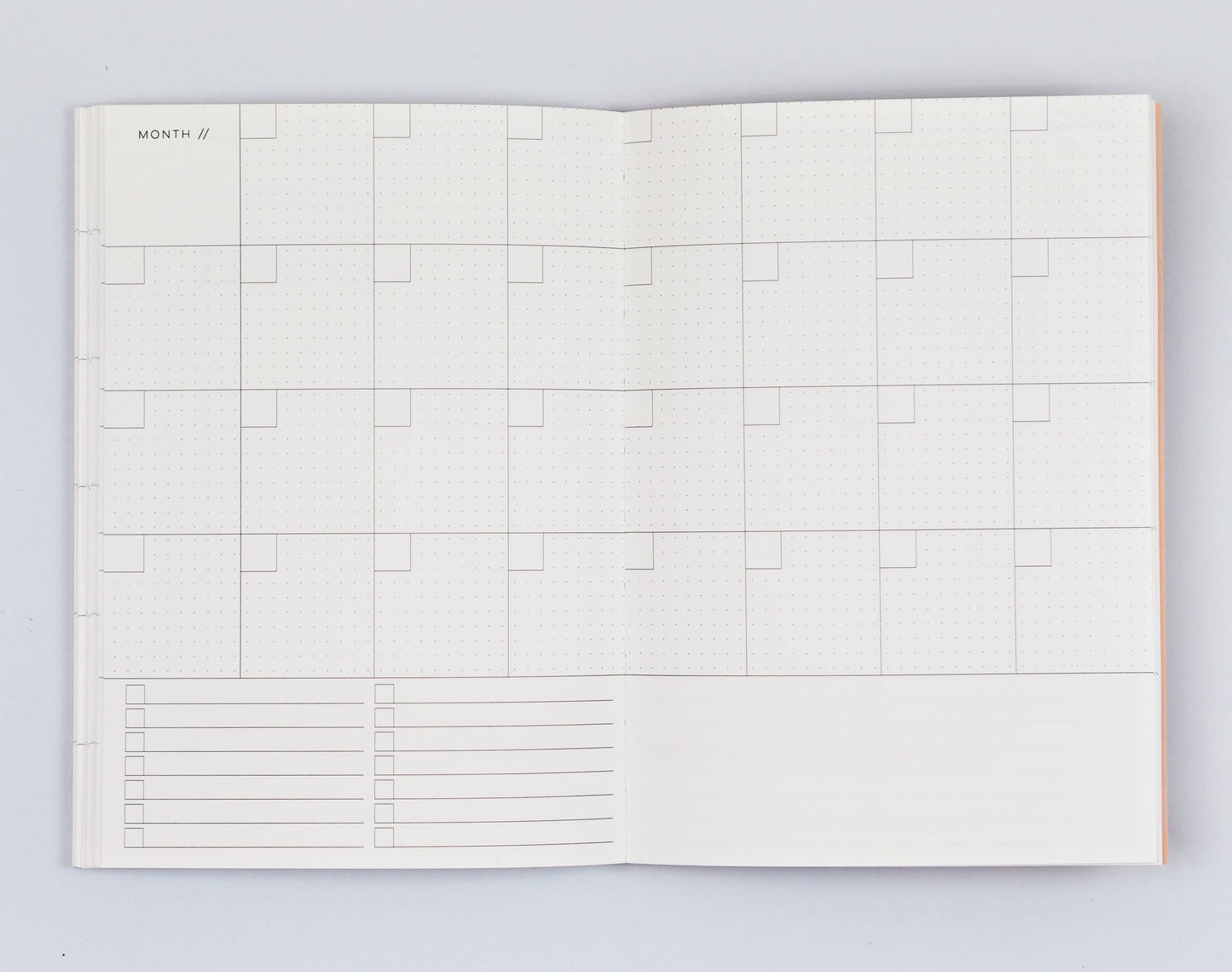 Weekly Undated Planner A5 - Stockholm No. 2