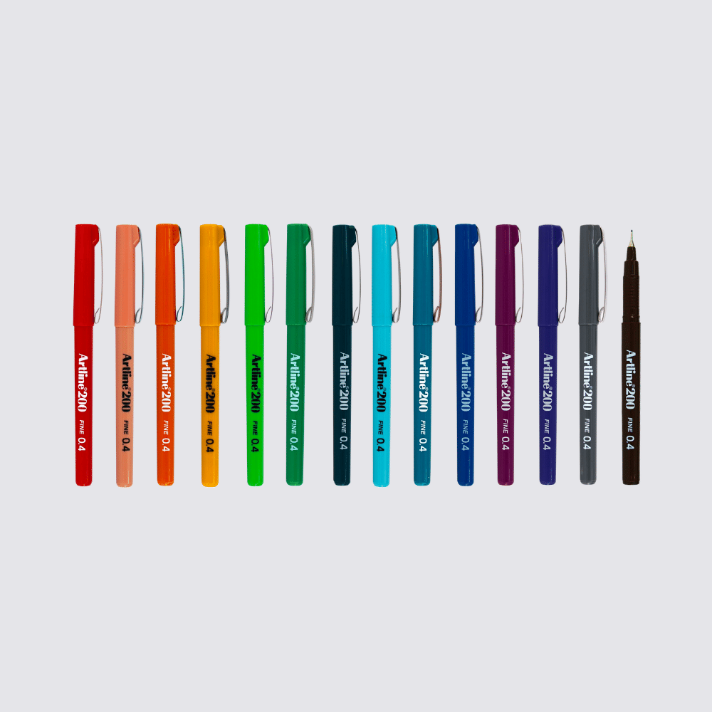 Artline pens