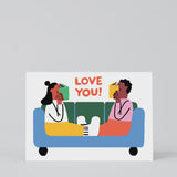 Love You Readers Card